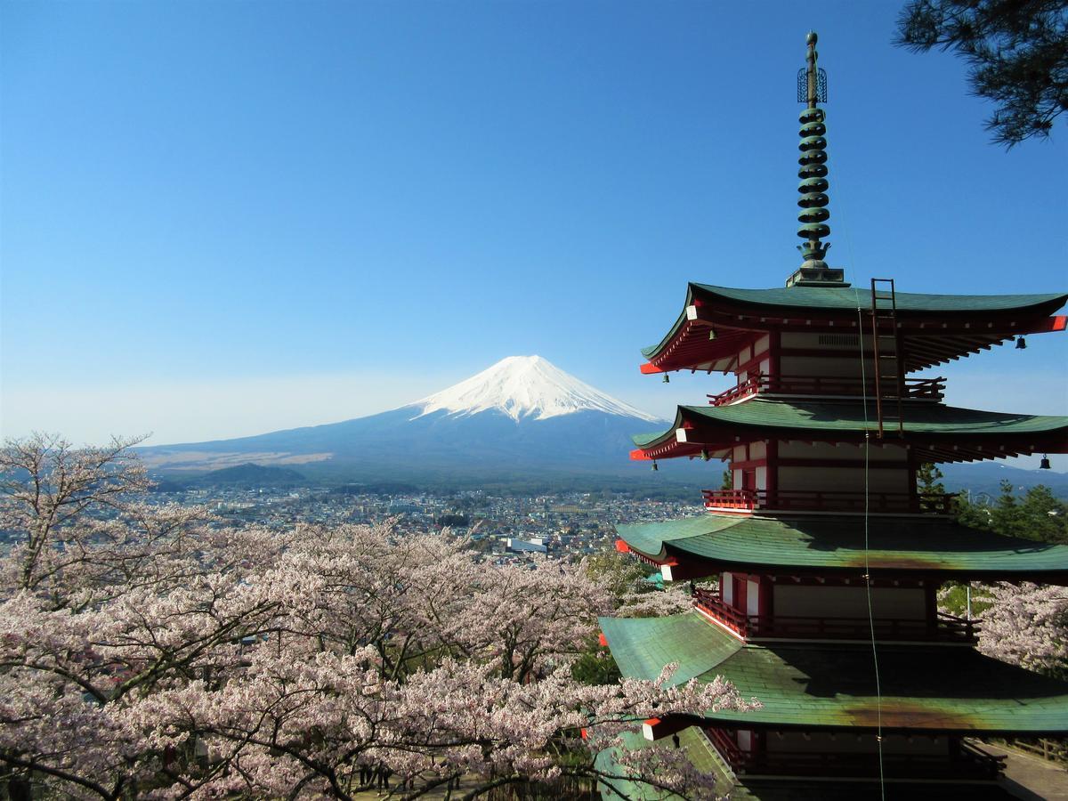 ホステル富士山 結 Fujiyoshida Exterior foto