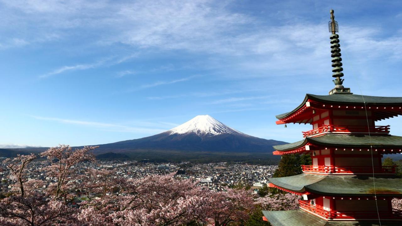 ホステル富士山 結 Fujiyoshida Exterior foto